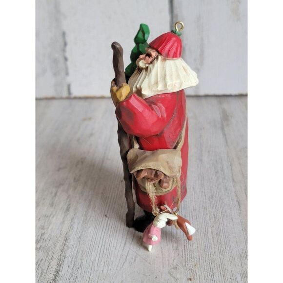 Hallmark making his way 1998 rustic Santa ornament Xbox - Picture 3 of 7